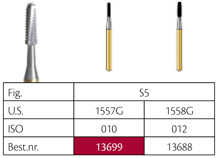 Diatech Speedster cylinder FG S5-010 (1557G) 5 stk