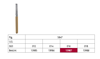 Diatech Speedster Long Head FG S847-016, 5 stk