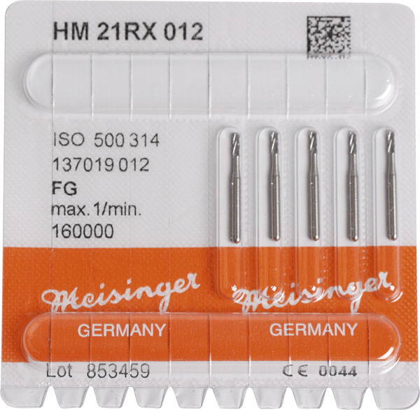 Meisinger HM skrubfræser FG 21RX/012, 5 stk.