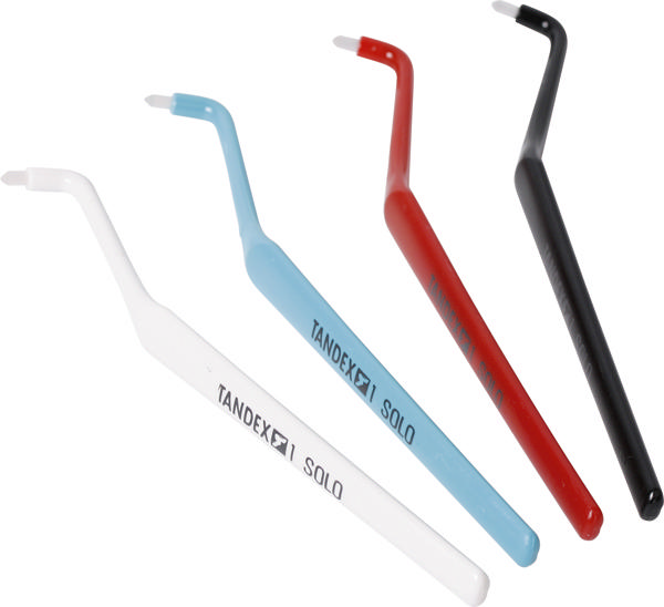 Tandex SOLO Medium tandbørster nr. 1 , 12 stk.