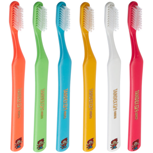 Tandex tandbørster 9, junior, medium, 12 stk.