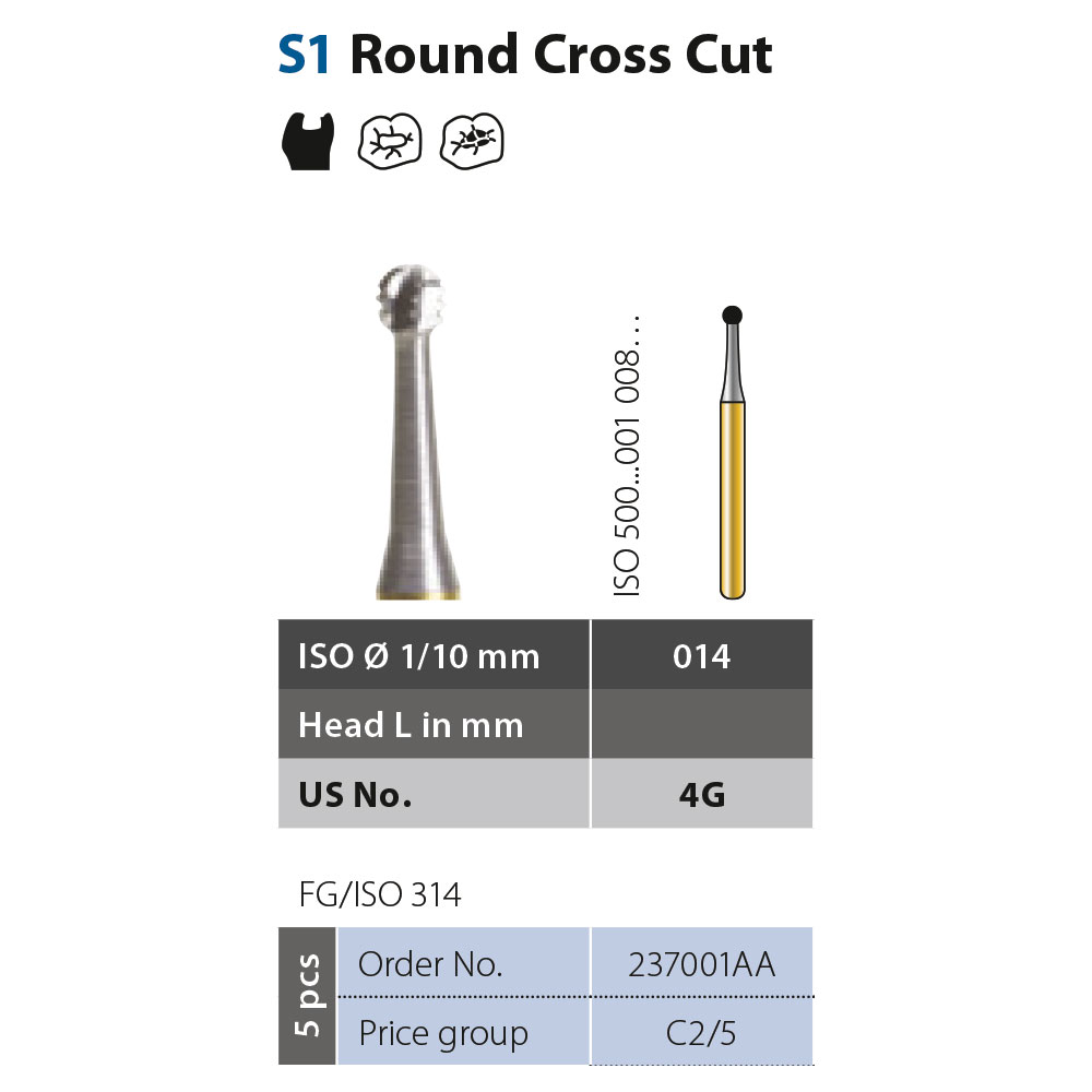 Diatech Speedster rund FG S1-014 (4G), 5 stk.