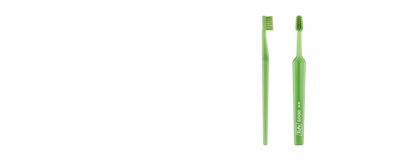 TePe mere miljøvenlig tandbørste biobaseret plast