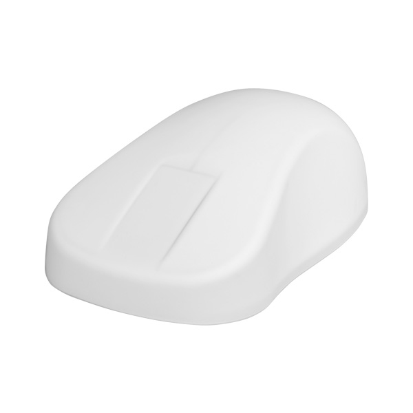 Mus, trådløs og desinficerbar, hvid