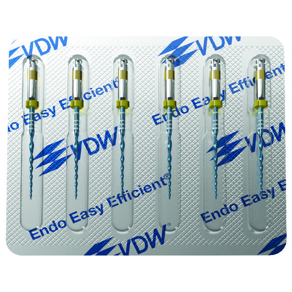 VDW Reciproc Blue file 25 mm, R50 gul, 6 stk.