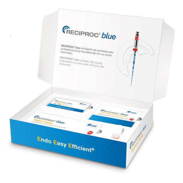 VDW Reciproc Blue file 25 mm, systemkit 