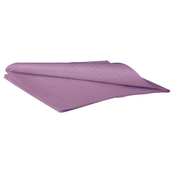 TopDent servietter, lilla, 45 x 33 cm, 500 stk. 