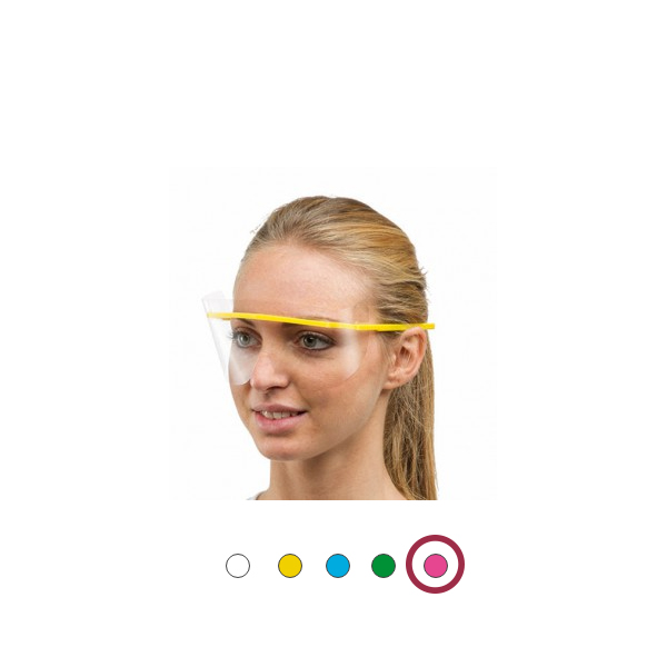 Beskyttelsesskærme/briller, pink