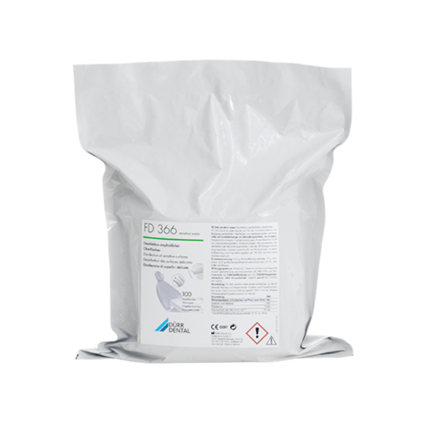 Dürr FD366 Sensitive Wipes, refill, 4x100 stk