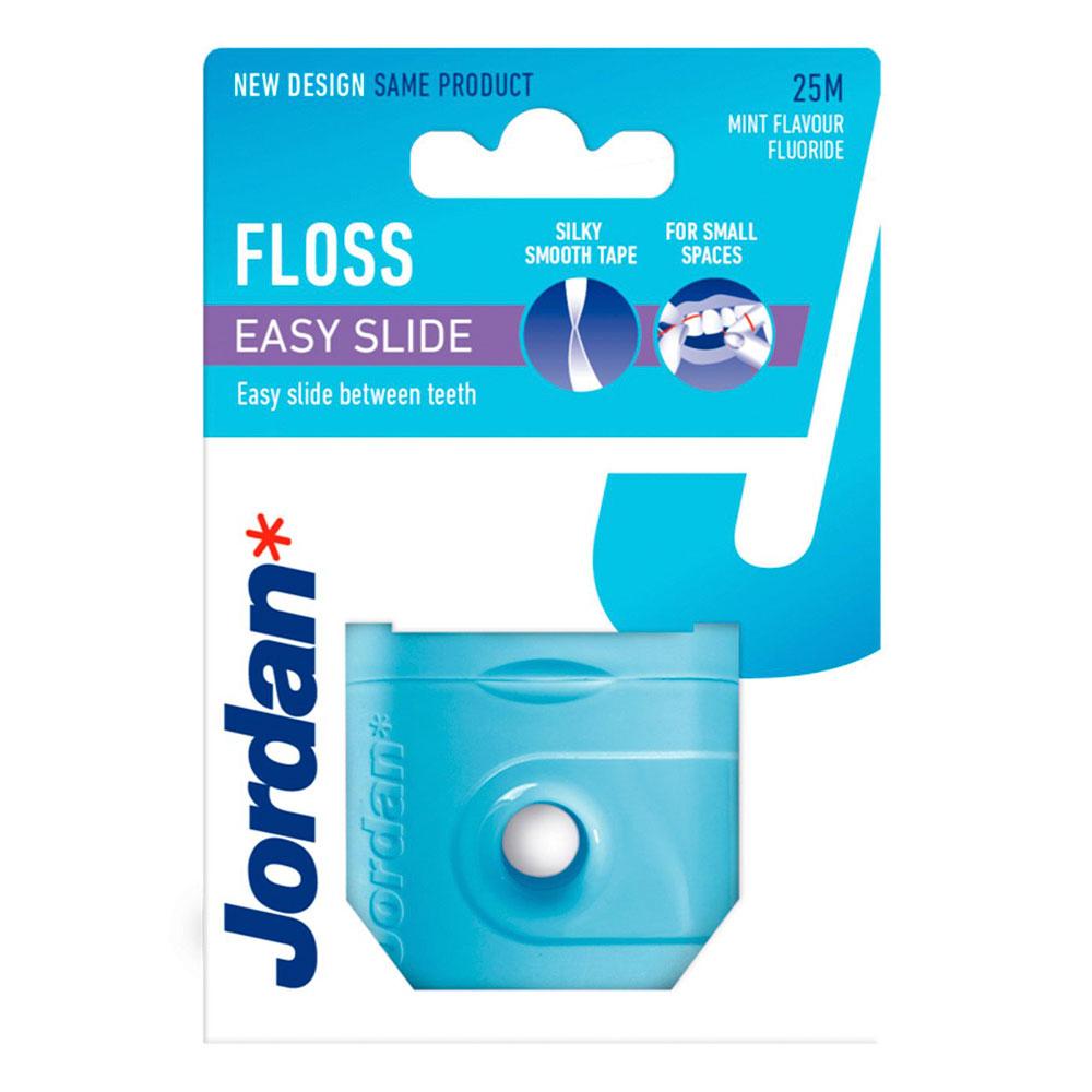 Jordan tandtråd Floss Easy Slide, 25 m