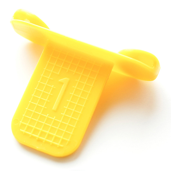 TrollByte Lynx filmpladeholder, gul, str. 1, 3 stk