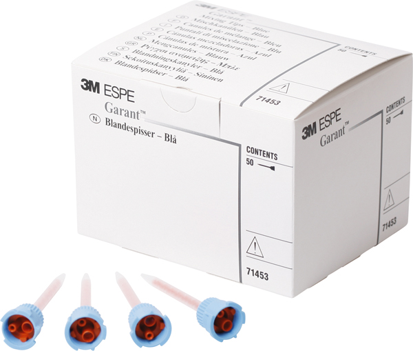 Garant blandespidser, blå-orange, 50 stk.