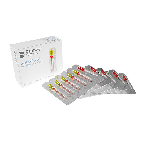 GuttaCore til WaveOne Gold, Small gul, 5 stk