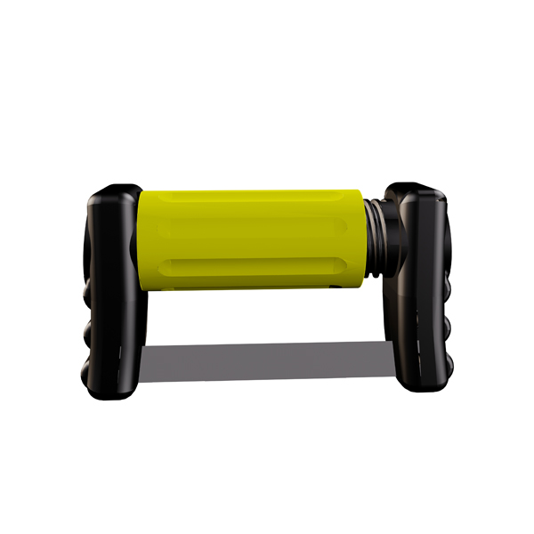 FitStrip enkeltsidet pudsestrip, superfin, gul, 10