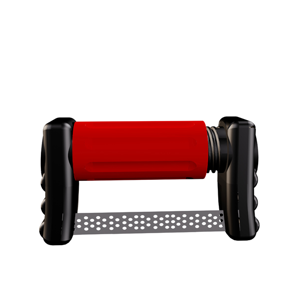 FitStrip dobbeltsidet pudsestrip, fin rød, 10 stk.