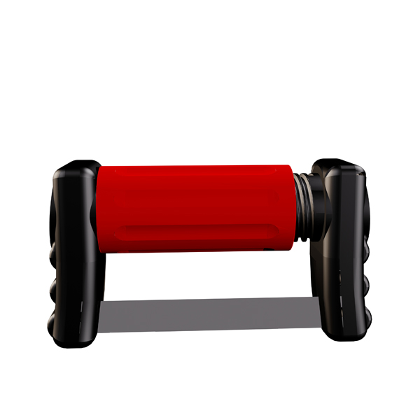 FitStrip enkeltsidet pudsestrip, fin rød, 10 stk. 