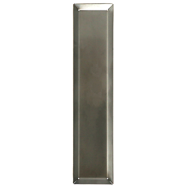 Posebakke i rustfri stål, mini, stk.