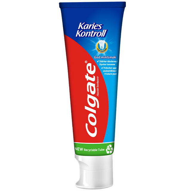 Colgate tandpasta Karies Kontrol, 12 x 75 ml