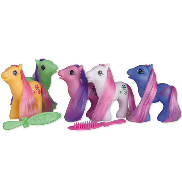 Legetøj, mini pony, 50 stk.