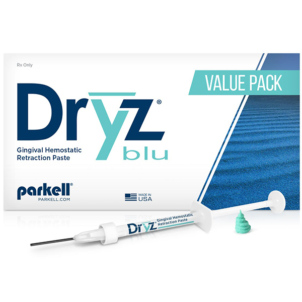 Dryz Blu retraktionspasta Value Pack, 25 sprøjter