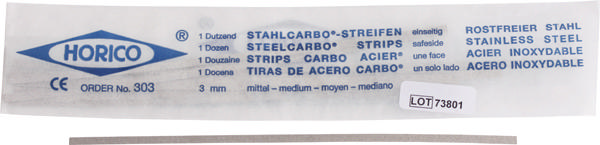 Horico stålstrips medium 2 mm, 12 stk.