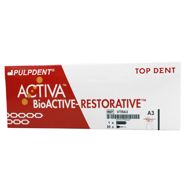 Udgået - TopDent ACTIVA BioActive Restorative A3 startsæt
