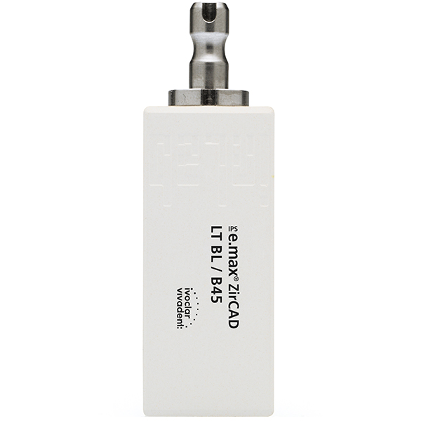IPS e.max blokke ZirCAD CER/inLab LT BL1 B45 3 stk