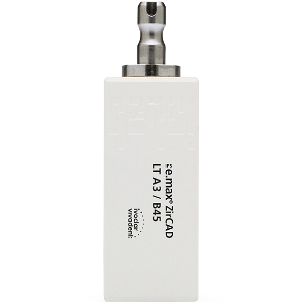 IPS e.max blokke ZirCAD CER/inLab LT A3 B45, 3 stk