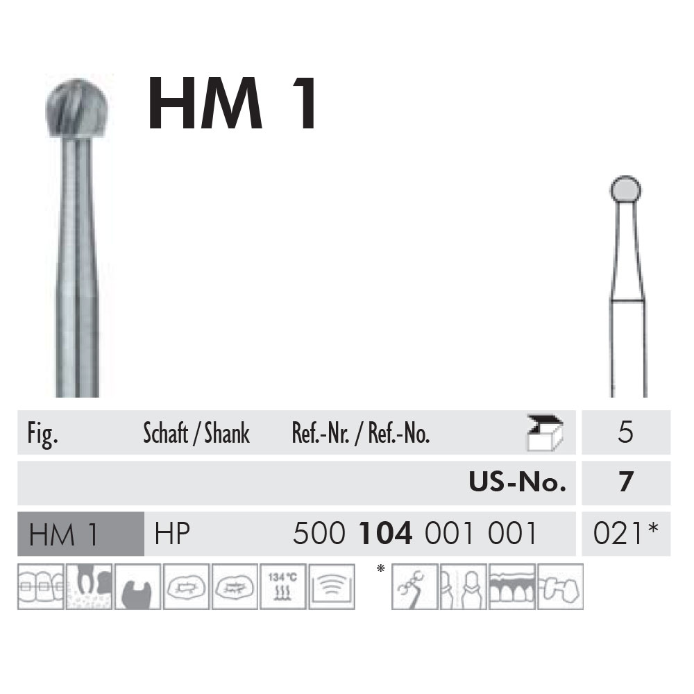 Meisinger HM rosenbor HP 1/021, 5 stk