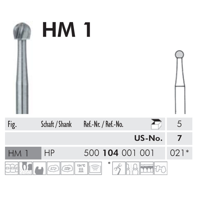 Meisinger HM rosenbor HP 1/021, 5 stk