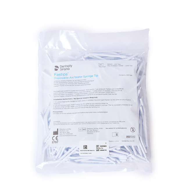 Fastips 3-funktionsspidser, 250 stk. 