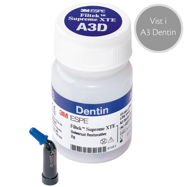 Filtek Supreme XTE kapsler A3-Dentin, 10 stk.