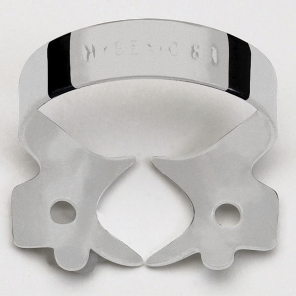 Fiesta kofferdamklamme m/vinger nr. 8A