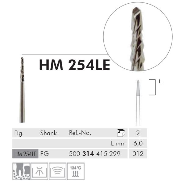 Meisinger kirurgisk fræser FG HM254LE/012, 2 stk.