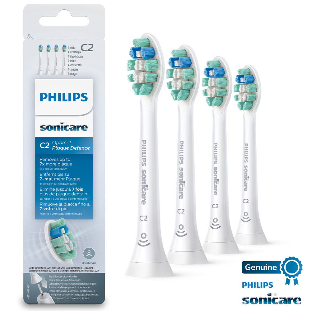 Optimal Plaque Defence børstehoveder, 4 stk.