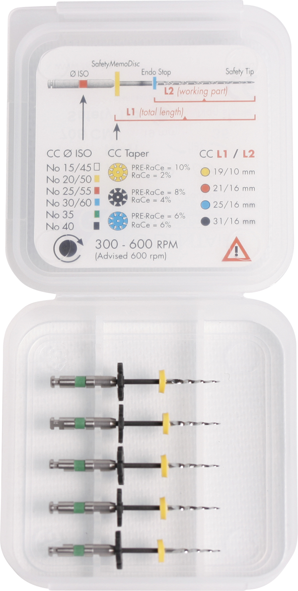 Pre-Race 708 NI-TI 19 mm nr. 35, 6 stk.