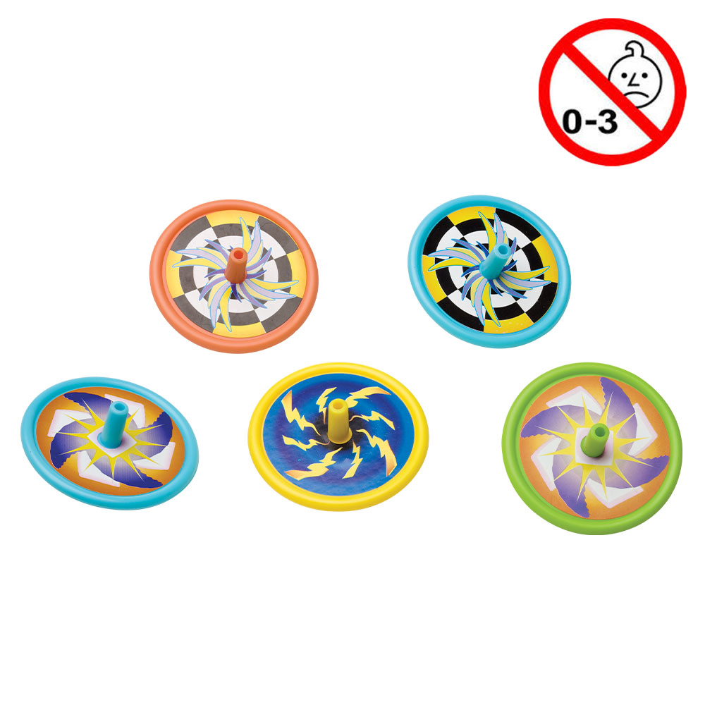 Legetøj, snurretoppe, 150 stk.