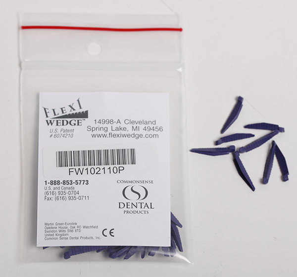 Flexi Wedge lilla, refill, 50 stk.