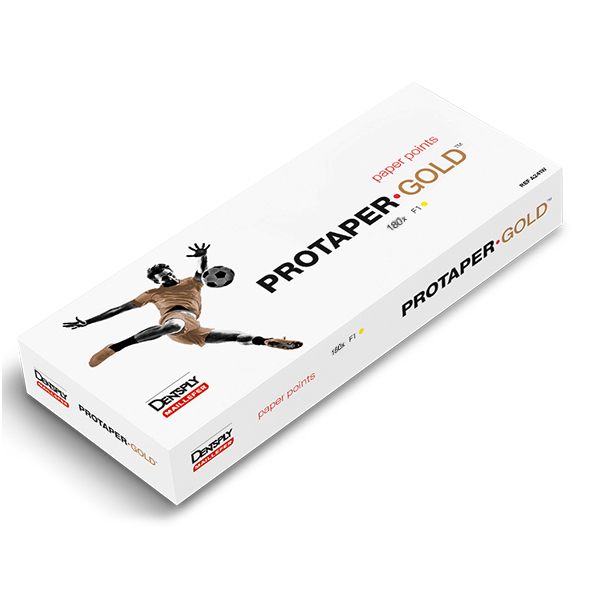 ProTaper GOLD paperpoints F1, 180 stk.