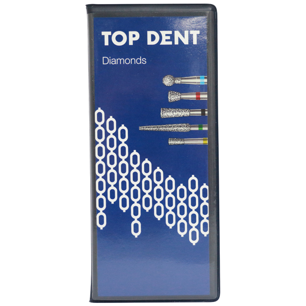 TopDent diamantbormappe, assorteret