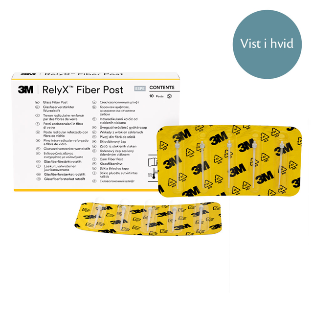 RelyX Fiber Post, str. 3, 1,9 mm, blå, 10 stk.