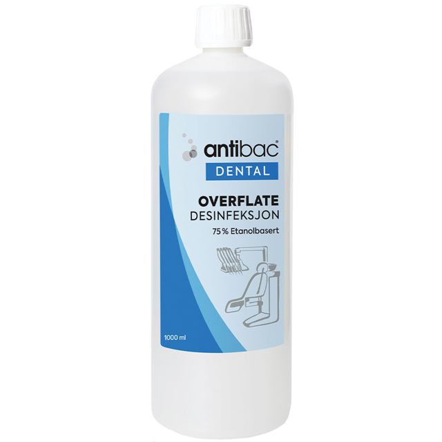 Antibac 75% overfladedesinfektion, 1 liter