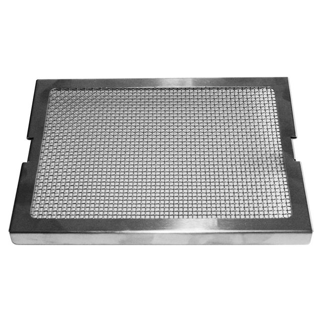 Låg til kurv, rustfri, 210x145x60 mm