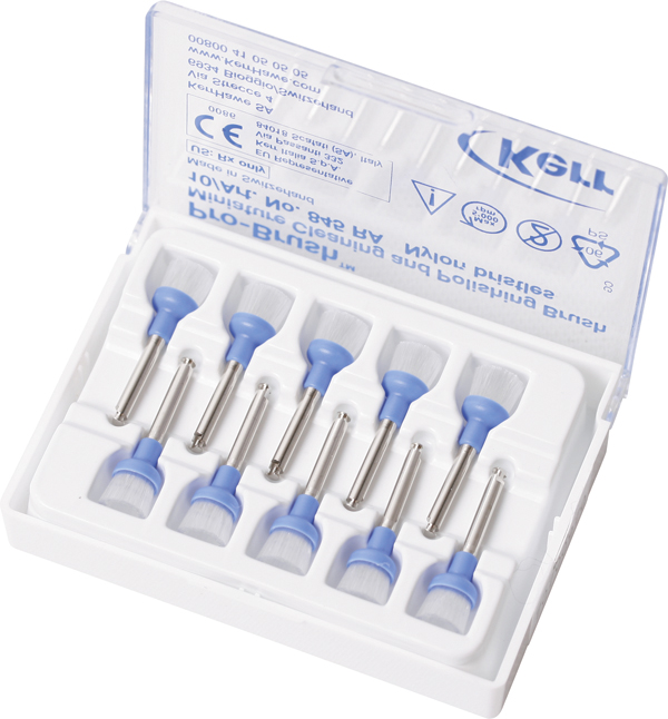 ProBrush, nylon børster, 10 stk.