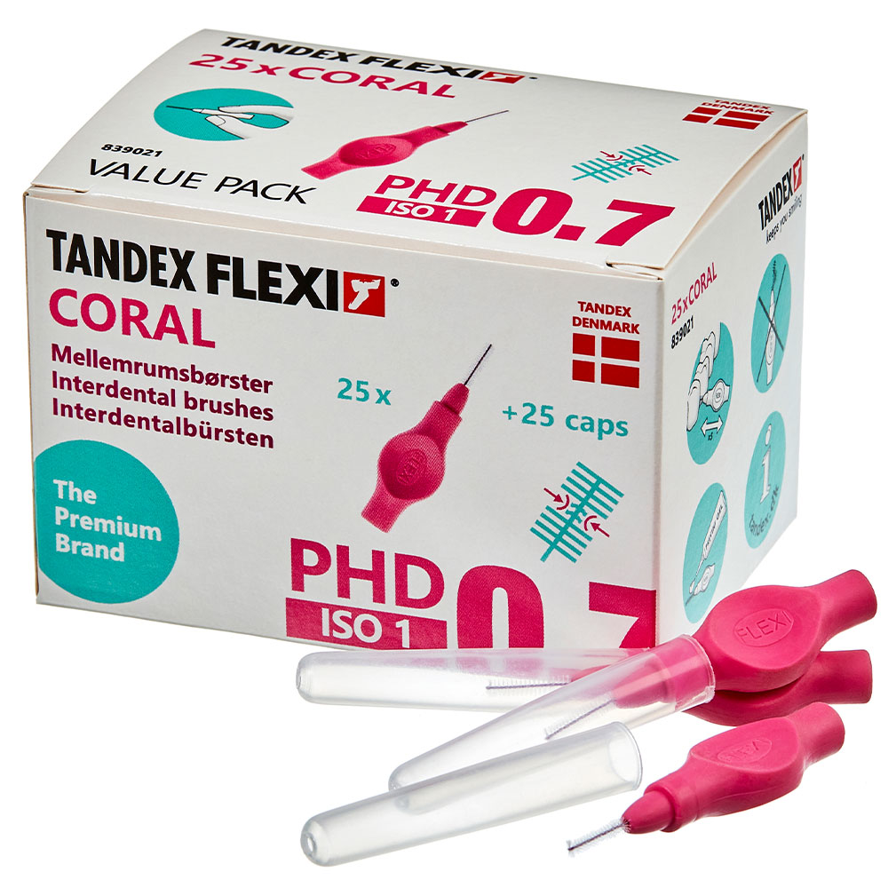 Tandex Flexi Value micro-fine pink, 25 stk.