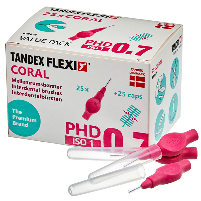 Tandex Flexi Value micro-fine pink, 25 stk.