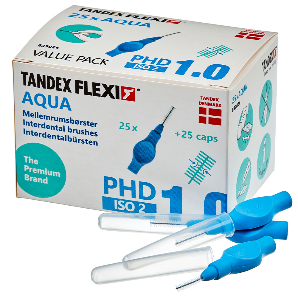 Tandex Flexi Value extra-fine blå, 25 stk.