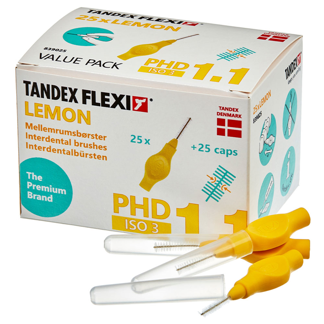 Tandex Flexi Value fine gul, 25 stk.