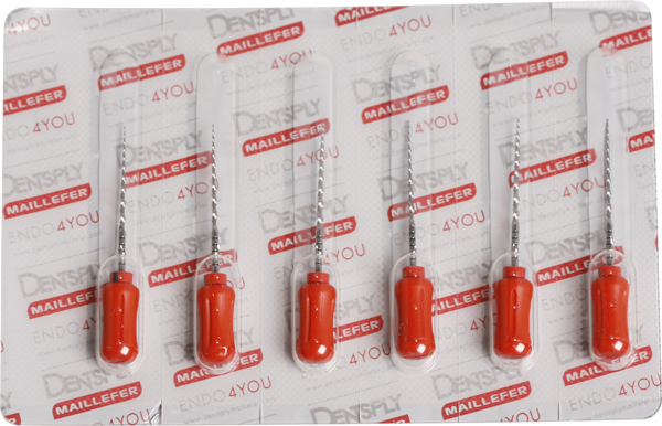 Universal ProTaper Handuse F4, sort, 25 mm, 6 stk.