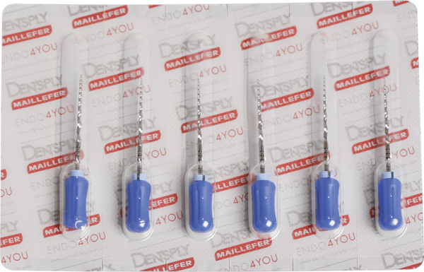 Universal ProTaper Handuse F5, gul, 25 mm, 6 stk.